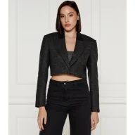 Marynarki i żakiety damskie - Patrizia Pepe Żakiet Cropped Fit z dodatkiem wełny - miniaturka - grafika 1