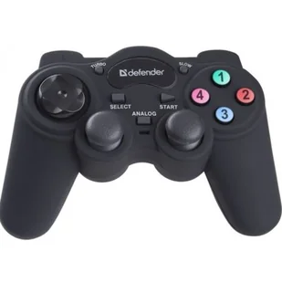 DEFENDER Game Racer Turbo Vibration - Kontrolery gier na PC - miniaturka - grafika 1