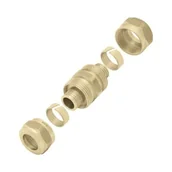 Akcesoria do hydrauliki siłowej - KAN Łącznik skręcany 18x2 KAN-therm 981 981 - miniaturka - grafika 1