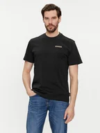 Koszulki męskie - Napapijri T-Shirt Iaato NP0A4HFZ Czarny Regular Fit - miniaturka - grafika 1