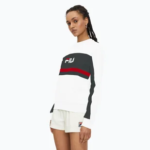 Bluza damska FILA Lishui bright white/black - Bluzy damskie - miniaturka - grafika 1