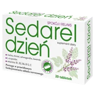 Układ nerwowy - Sedarel Dzień, 20 tabletek - miniaturka - grafika 1