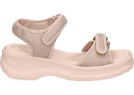 Moda i Uroda OUTLET - Azaleia Sandały 18451 91067 35/36 Sandały na platformie na rzepy - miniaturka - grafika 1