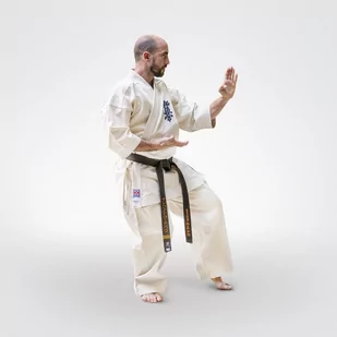 Kimono  / Karate Gi Kyokushin FUJIMAE YANTSU - niebielona [Rozmiar: 180] - Kimona, stroje i obuwie - miniaturka - grafika 1