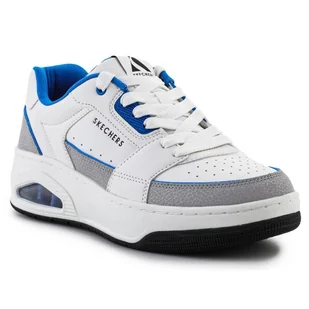 Buty Skechers Uno Court - Low-Post M 183140-WBL białe - Buty sportowe męskie - miniaturka - grafika 1