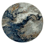 Dywany - Dywan okrągły NEVADA kamień szaro-niebieski śr. 160 cm - miniaturka - grafika 1