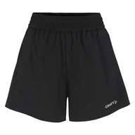 Spodenki damskie - Damskie Spodenki CRAFT CORE ESSENCE SHORTS W 1915943-999000 – Czarny - miniaturka - grafika 1