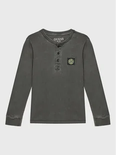 Guess Bluzka L2BI26 RA260 Czarny Regular Fit - Bluzki damskie - miniaturka - grafika 1