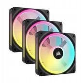 Chłodzenie procesora - Corsair iCUE LINK QX120 PWM RGB Triple Pack 3x120mm - miniaturka - grafika 1