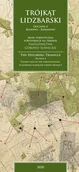 Mapy i plansze edukacyjne - Trójkąt Lidzbarski. Mapa turystyczna fortyfikacji na terenie Nadleśnictwa Górowo Iławieckie - miniaturka - grafika 1