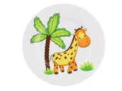 Miseczki i talerzyki dla dzieci - Talerz deserowy 21 cm Lubiana - Roma 5137B "Żyrafa" - miniaturka - grafika 1