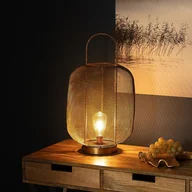 Lampy stojące - Dekoria Lampa LED Narva Gold 53cm 28,5 x 54 cm 814-119 - miniaturka - grafika 1