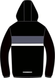 adidas Uniseks - dzieci TIBERIO WINDBREAKER, black/grey four/white, 13-14 Years - Kurtki i płaszcze dla chłopców - miniaturka - grafika 1