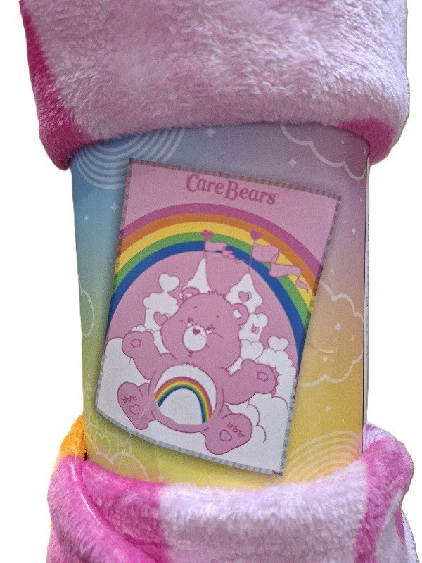Koc flanelowy CARE BEARS 130x160 nowy