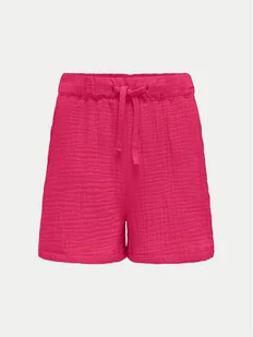 Kids ONLY Szorty materiałowe Thyra 15293680 Różowy Regular Fit - Spodenki damskie - miniaturka - grafika 1