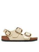 Sandały damskie - Birkenstock Sandały Milano Big Buckle 1025395 Écru - miniaturka - grafika 1