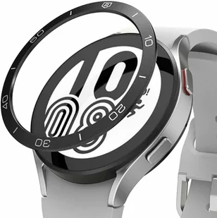 Ringke Bezel Styling etui ramka koperta pierścień Samsung Galaxy Watch 5 44mm / 4 44mm czarny (stal nierdzewna) (GW4-44-15) - Akcesoria do smartwatchy - miniaturka - grafika 1