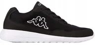 Buty sportowe męskie - Buty Męskie Czarne Lekkie Kappa Follow 242495-1110 - miniaturka - grafika 1