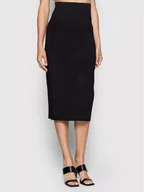 Spódnice - Victoria Victoria Beckham Spódnica ołówkowa 1222KSK003600A Czarny Slim Fit - miniaturka - grafika 1