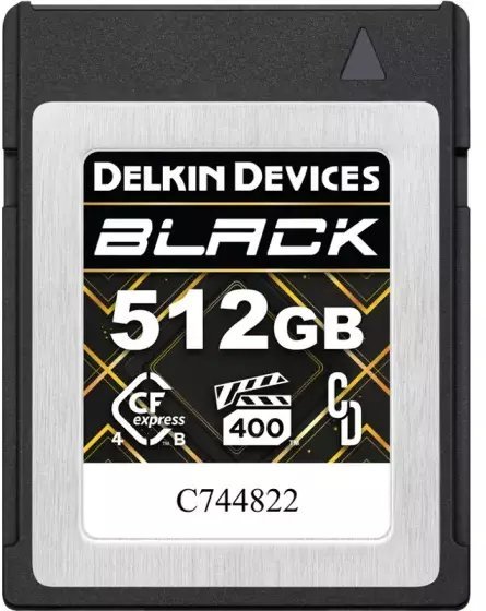 Delkin CFexpress 4.0 BLACK Type B R3600/W3200 VPG400 512GB DCB4BV4512