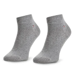 Zestaw 2 par niskich skarpet męskich Tommy Hilfiger 342025001 Szary - Skarpetki męskie - miniaturka - grafika 1
