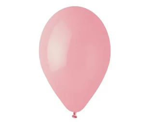 Gemar Balon, różowy delikatny, 100 sztuk - Gadżety na imprezę - miniaturka - grafika 1