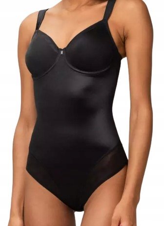 TRIUMPH BODY BIELIŹNIANE CZARNE GŁADKIE 90C J7A