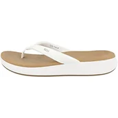 Klapki i japonki damskie - Reef Cushion Cloud klapki damskie, Biały tan, 40 EU - miniaturka - grafika 1