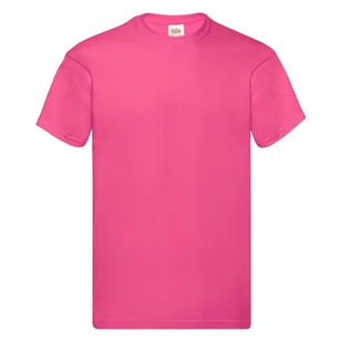 Koszulka męska Original Fruit of the Loom - Fuchsia XL - Koszulki męskie - miniaturka - grafika 1