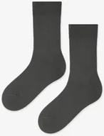 Skarpetki męskie - Skarpety męskie bawełniane klasyczne grafitowe Classic Line nr 1 Cerber - miniaturka - grafika 1