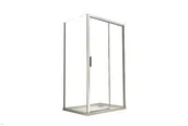 Ścianki i drzwi prysznicowe - BESCO PA-80 KABINA PANEL ACTIS 80 80 BESCO PA-80 - miniaturka - grafika 1