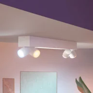 Lampy sufitowe - Reflektor sufitowy LED Philips Hue Centris, biały, 4-punktowy, RGB CCT - miniaturka - grafika 1