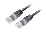 Patchcordy - Equip patchord RJ45, kat. 6, UTP 5m, czarny (625454) - miniaturka - grafika 1