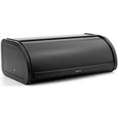 Chlebaki - Brabantia Pojemnik na pieczywo duży czarny matt - miniaturka - grafika 1