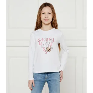 Guess Bluzka Regular Fit - Bluzy dla dziewczynek - miniaturka - grafika 1