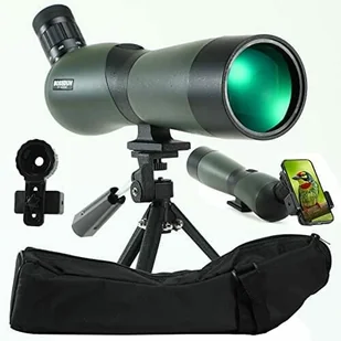 Statyw Do Spektyw, Torba Do Przenoszenia I Adapter Do Smartfona – Hd Wodoszczelny Monokular Zakres Zastosowania Do Safari, Zwiedzania, Stargazing, Ł.. - Lunety i akcesoria - miniaturka - grafika 1