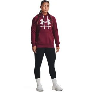 Bluza damska Under Armour Rival Fleece Logo Hoodie - Bluzy sportowe damskie - miniaturka - grafika 3