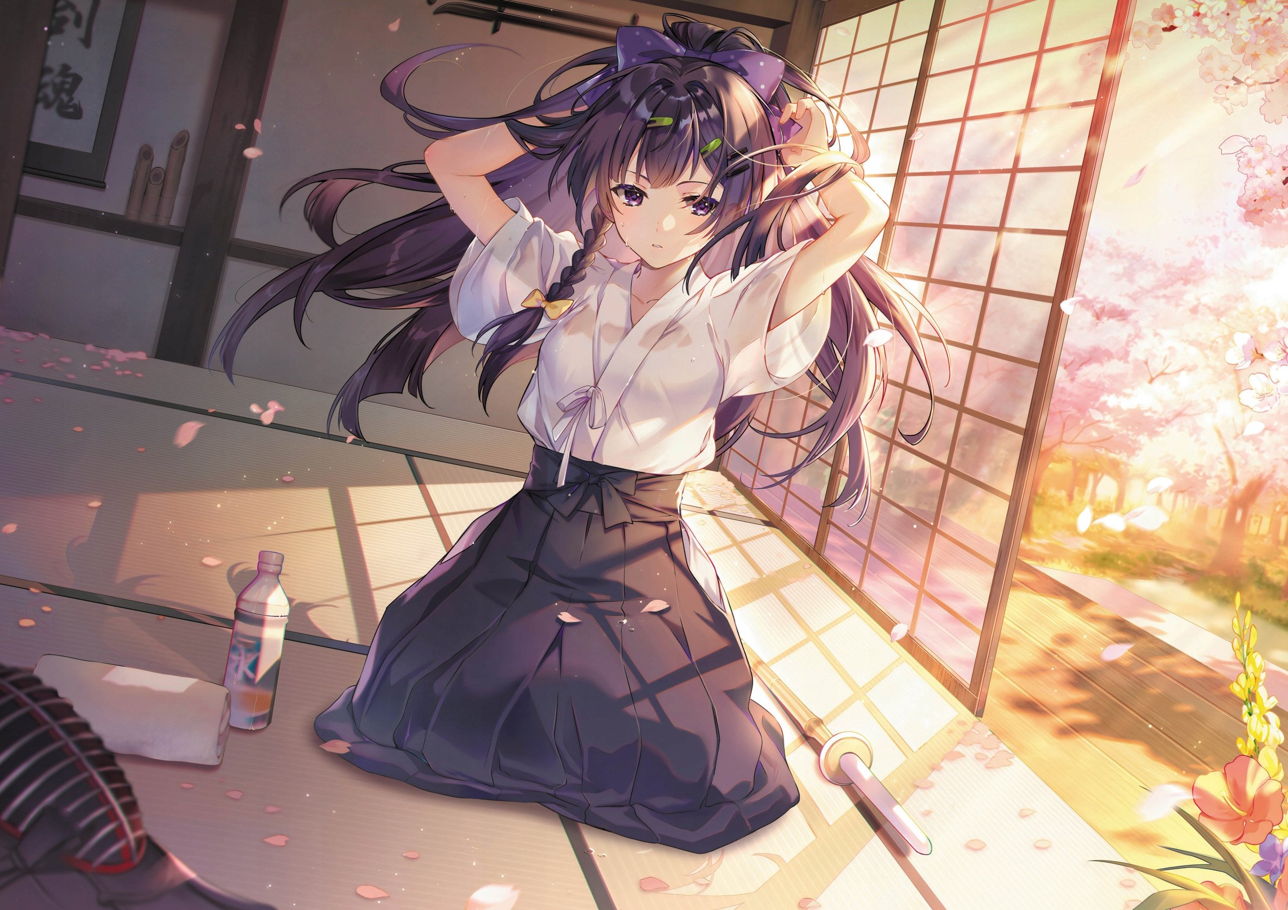 Plakat A3 Honkai Impact Anime Gra Raiden Mei