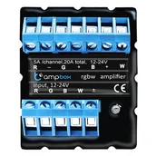 Systemy inteligentnych domów - BleBox BleBox AmpBox 4-kanałowy wzmacniacz LED 12-24V - miniaturka - grafika 1