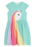 Sukienki - Danamade Sukienka "Dnara" w kolorze turkusowym - miniaturka - grafika 1