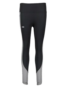 Under Armour Legginsy funkcyjne w kolorze czarno-szarym - Spodnie sportowe damskie - miniaturka - grafika 1