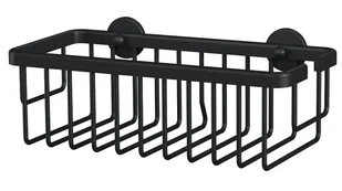 TESA 40567-00000-00 MOON BLACK Duschablage Klebstoff Schwarz matt - Półki łazienkowe - miniaturka - grafika 1