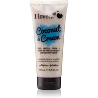 Peelingi do ciała - I love Coconut & Cream peeling pod prysznic 200 ml - miniaturka - grafika 1
