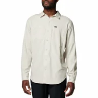 Koszule męskie - Męska koszula z długim rękawem Columbia Silver Ridge Utility Lite Long Sleeve dark stone - S - miniaturka - grafika 1