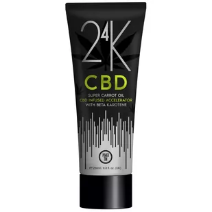 Power Tan, 24k CBD Super Carrot Oil, Accelerator do opalania 250 ml - Balsamy i kremy do opalania - miniaturka - grafika 1