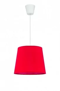 Duolla Żyrandol na drucie SOLO 1xE27/40W/230V czerwony - Lampy sufitowe - miniaturka - grafika 1