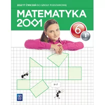 Matematyka 2001 6 Zeszyt ćwiczeń, część 1. Klasa 6 Szkoła podstawowa Matematyka - Praca zbiorowa - Edukacja przedszkolna - miniaturka - grafika 1