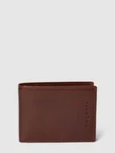 Portfele - Portfel z detalami z logo model ‘Romano’ - miniaturka - grafika 1