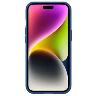 Etui Nillkin CamShield Pro Magnetic Case Apple iPhone 15 Plus / 14 Plus niebieskie - Szkła hartowane na telefon - miniaturka - grafika 3