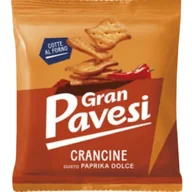 Krakersy - Gran Pavesi Crancine Paprika 30g włoskie krakersy o smaku słodkiej papryki - miniaturka - grafika 1